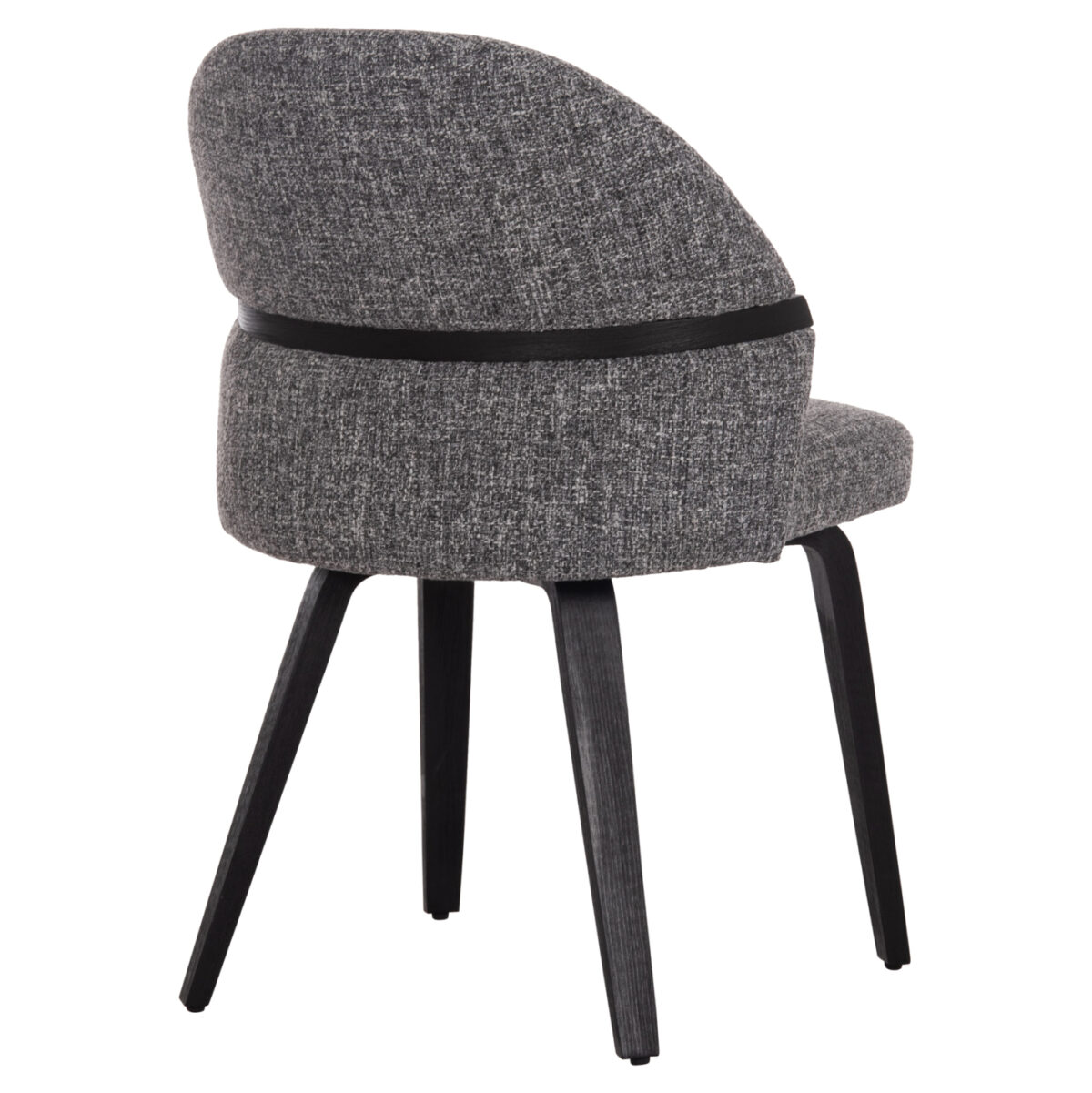 ΚΑΡΕΚΛΑ ΤΡΑΠΕΖΑΡΙΑΣ DEKKER LH10.18249.02 PLYWOOD ΜΑΥΡΟ--ΥΦΑΣΜΑ ΓΚΡΙ 50x60x80Υεκ. - Image 5