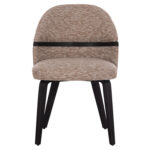 ΚΑΡΕΚΛΑ ΤΡΑΠΕΖΑΡΙΑΣ DEKKER LH10.18249.03 PLYWOOD ΜΑΥΡΟ--ΥΦΑΣΜΑ ΚΑΦΕ 50x60x80Υεκ. - Image 3