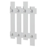 ΚΡΕΜΑΣΤΡΑ ΕΙΣΟΔΟΥ WESSON LH10.8940.11 ΜΕΛΑΜΙΝΗ ΣΕ ΛΕΥΚΟ 64x4x79Υεκ. - Image 4