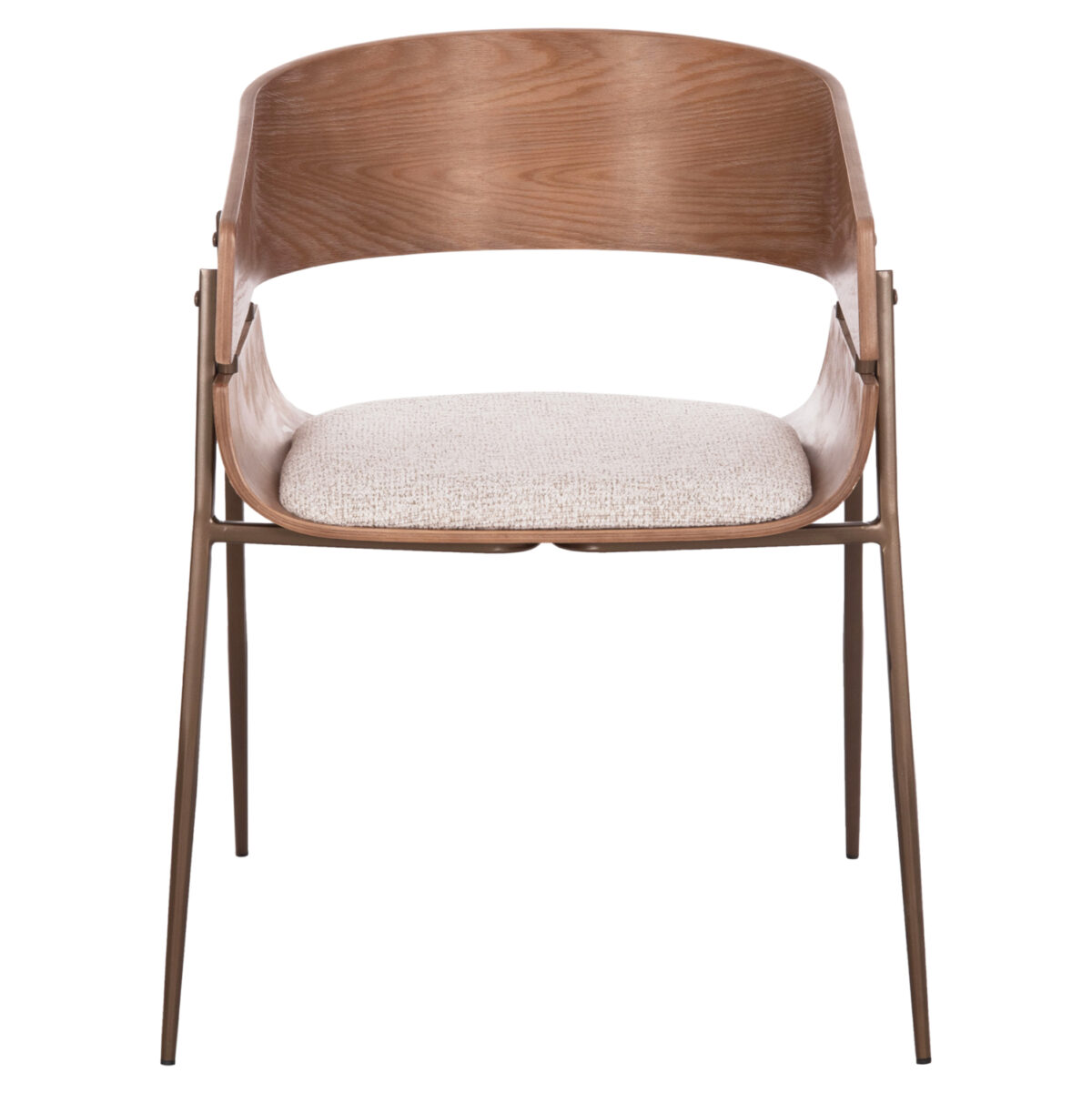 ΠΟΛΥΘΡΟΝΑ KRILL LH10.18254.01 PLYWOOD ΣΕ WHITEWASH--ΜΕΤΑΛΛΟ ΣΕ ΧΑΛΚΙΝΟ 55,5x55x72Υεκ. - Image 3