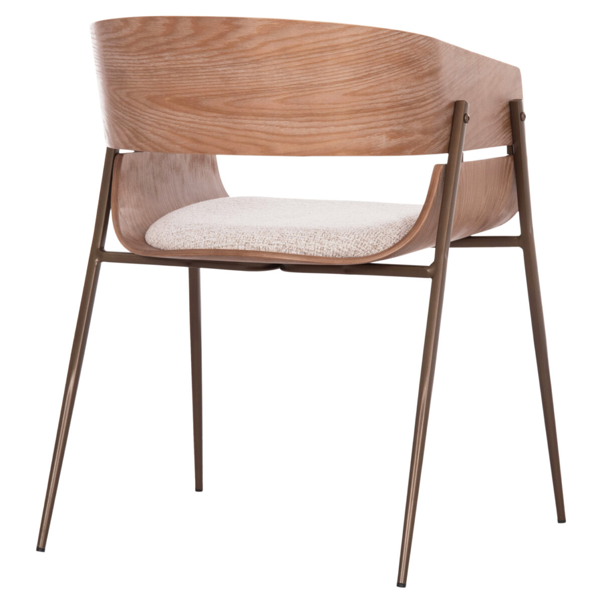 ΠΟΛΥΘΡΟΝΑ KRILL LH10.18254.01 PLYWOOD ΣΕ WHITEWASH--ΜΕΤΑΛΛΟ ΣΕ ΧΑΛΚΙΝΟ 55,5x55x72Υεκ. - Image 5