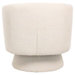 ΠΟΛΥΘΡΟΝΑ ΠΕΡΙΣΤΡΕΦΟΜΕΝΗ KARLEN LH10.9592.06 ΕΚΡΟΥ ΜΠΟΥΚΛΕ ΥΦΑΣΜΑ 78x81x77Υεκ. - Image 4