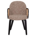 ΠΟΛΥΘΡΟΝΑ ΤΡΑΠΕΖΑΡΙΑΣ BECKER LH10.18246.03 PLYWOOD ΜΑΥΡΟ--ΚΑΦΕ ΥΦΑΣΜΑ 54x62x79Υεκ. - Image 3