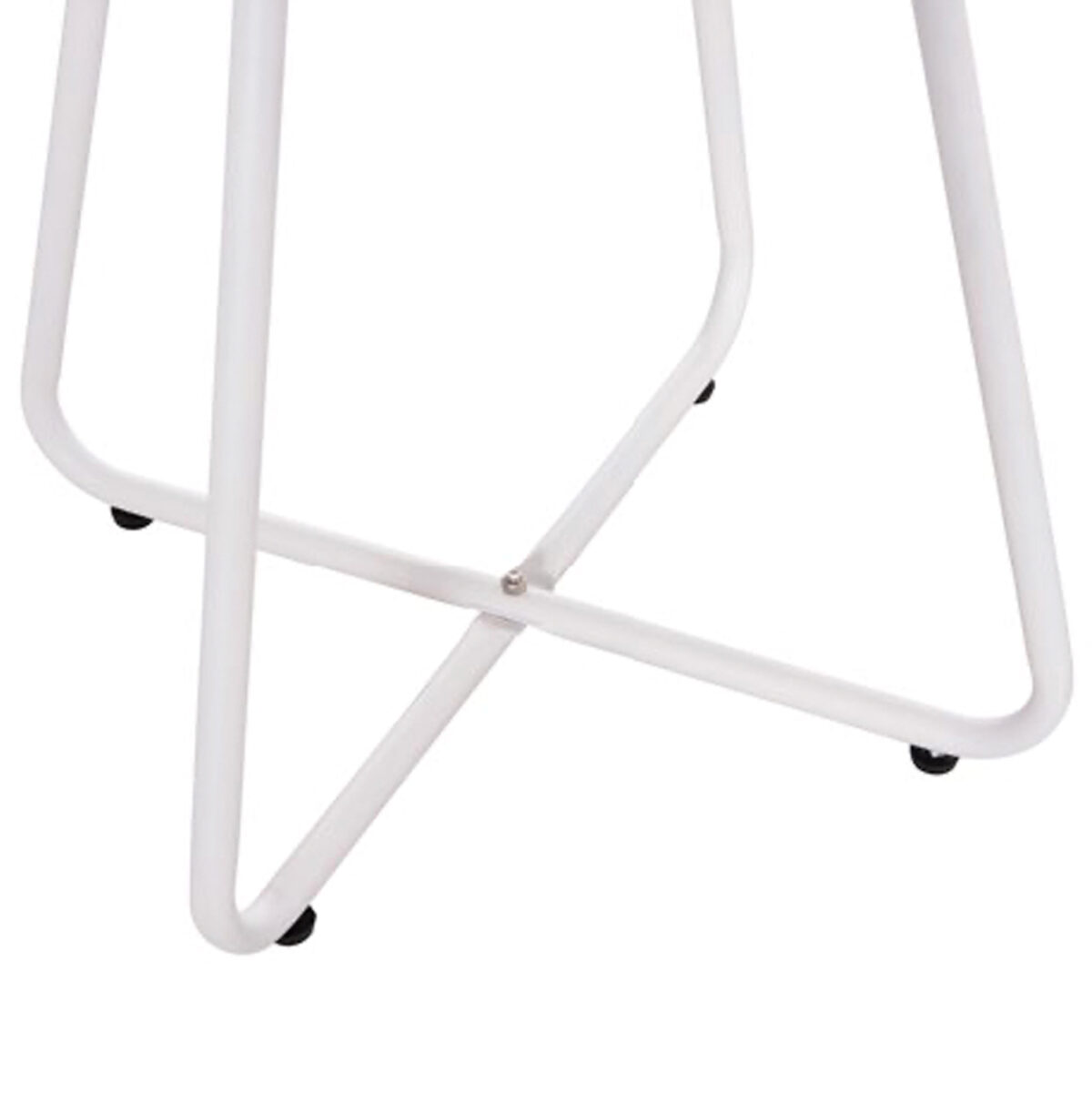 ΣΕΤ LOUNGE 3TMX ΕΞ.ΧΩΡΟΥ PONY LH10.21193.02 ΜΕΤΑΛΛΟ ΚΑΙ ΣΥΝΘ.RATTAN ΣΕ ΛΕΥΚΟ-ΜΑΥΡΟ - Image 5