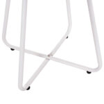 ΣΕΤ LOUNGE 3TMX ΕΞ.ΧΩΡΟΥ PONY LH10.21193.02 ΜΕΤΑΛΛΟ ΚΑΙ ΣΥΝΘ.RATTAN ΣΕ ΛΕΥΚΟ-ΜΑΥΡΟ - Image 5