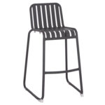 ΣΚΑΜΠΟ ΜΠΑΡ ΑΛΟΥΜΙΝΙΟΥ RACHEL LH10.6341.01 ΓΚΡΙ 47x56,5x98,5Υεκ.