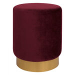 ΣΚΑΜΠΟ LEVY ΜΠΟΡΝΤΩ ΒΕΛΟΥΔΟ ΜΕ ΧΡΥΣΗ ΒΑΣΗ LH10.8408.06 Φ35x43Υ εκ.