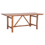 ΤΡΑΠΕΖΙ GROOVE LH10.9390.01 ΑΠΟ ΞΥΛΟ ΜΑΣΙΦ ΤΕΑΚ 220X100X90Υεκ.