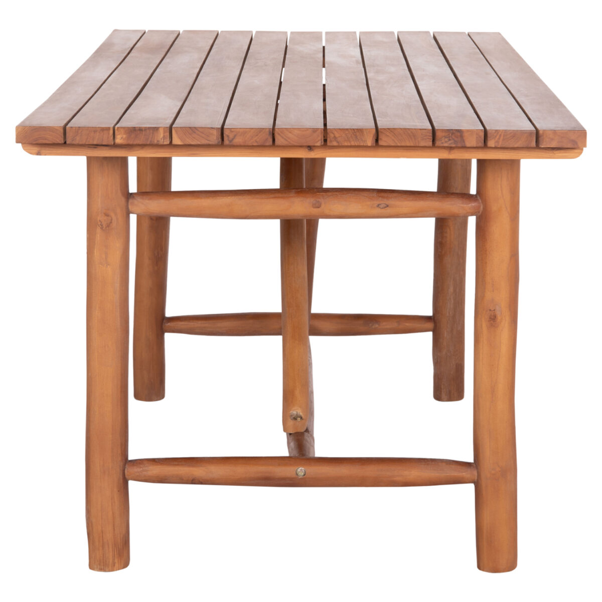 ΤΡΑΠΕΖΙ GROOVE LH10.9390.01 ΑΠΟ ΞΥΛΟ ΜΑΣΙΦ ΤΕΑΚ 220X100X90Υεκ. - Image 5