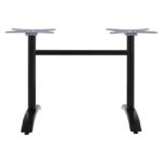 ΒΑΣΗ ΑΛΟΥΜΙΝΙΟΥ ΔΙΣΤΗΛΗ LH10.468.01 ΜΑΥΡΟ ΜΑΤ 78X59,5X73Υ εκ. - Image 4