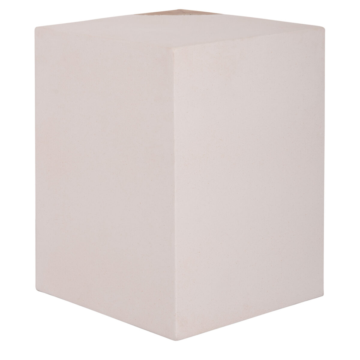 ΒΟΗΘΗΤΙΚΟ ΤΡΑΠΕΖΙ LEIA LH10.18163.02 FIBER CEMENT ΛΕΥΚΟ-ΞΥΛΟ TEAK 32.5x32.5x46Υεκ. - Image 4