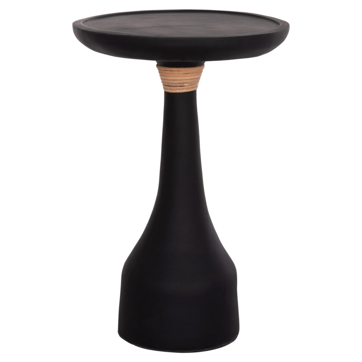 boithitiko-trapezi-gia-lampater-fb918170 ΒΟΗΘΗΤΙΚΟ ΤΡΑΠΕΖΙ ΓΙΑ ΛΑΜΠΑΤΕΡ TORG LH10.18170.01 FIBER CEMENT ΜΑΥΡΟ Φ41x62Υεκ. - Image 1