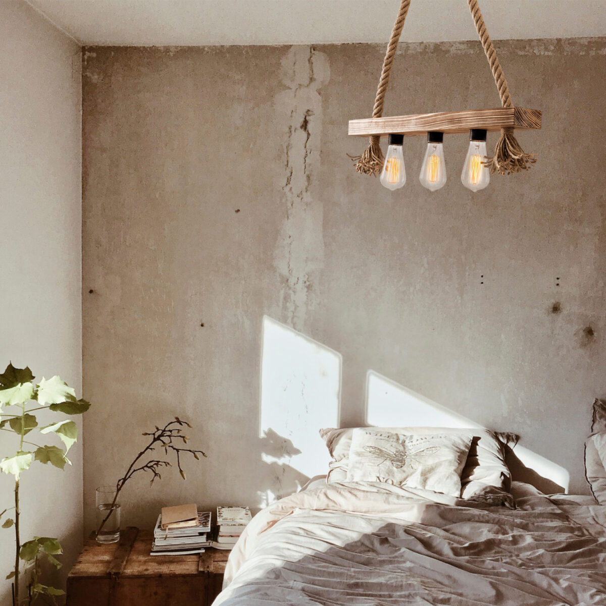 ΦΩΤΙΣΤΙΚΟ ΟΡΟΦΗΣ 3ΦΩΤΟ ΞΥΛΙΝΟ LH10.7246 60x9x60 εκ. - Image 3