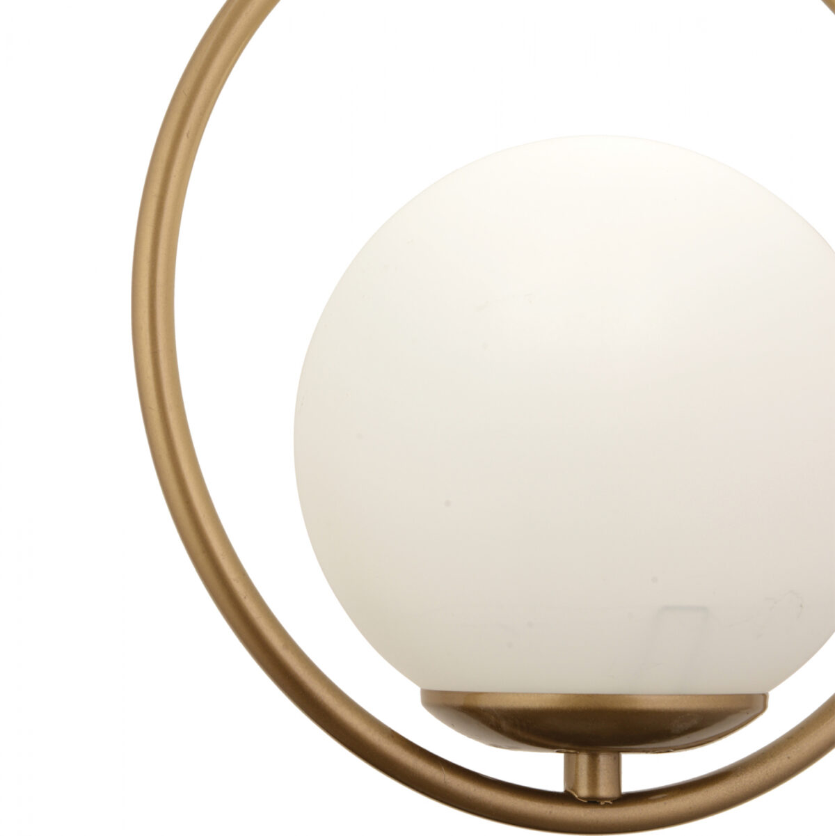 ΦΩΤΙΣΤΙΚΟ ΟΡΟΦΗΣ ΜΕΤΑΛΛΙΚΟ ΧΡΥΣΟ LH10.7418.02  25x27cm - Image 3