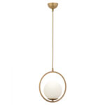 ΦΩΤΙΣΤΙΚΟ ΟΡΟΦΗΣ ΜΕΤΑΛΛΙΚΟ ΧΡΥΣΟ LH10.7418.02  25x27cm - Image 4