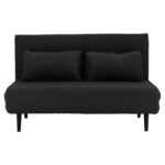 ΚΑΝΑΠΕΣ ΚΡΕΒΑΤΙ 2 ΑΤΟΜΩΝ ASMA LH10.3077.03 ΣΚΟΥΡΟ ΓΚΡΙ ΥΦΑΣΜΑ 140x80x77Yεκ. - Image 4