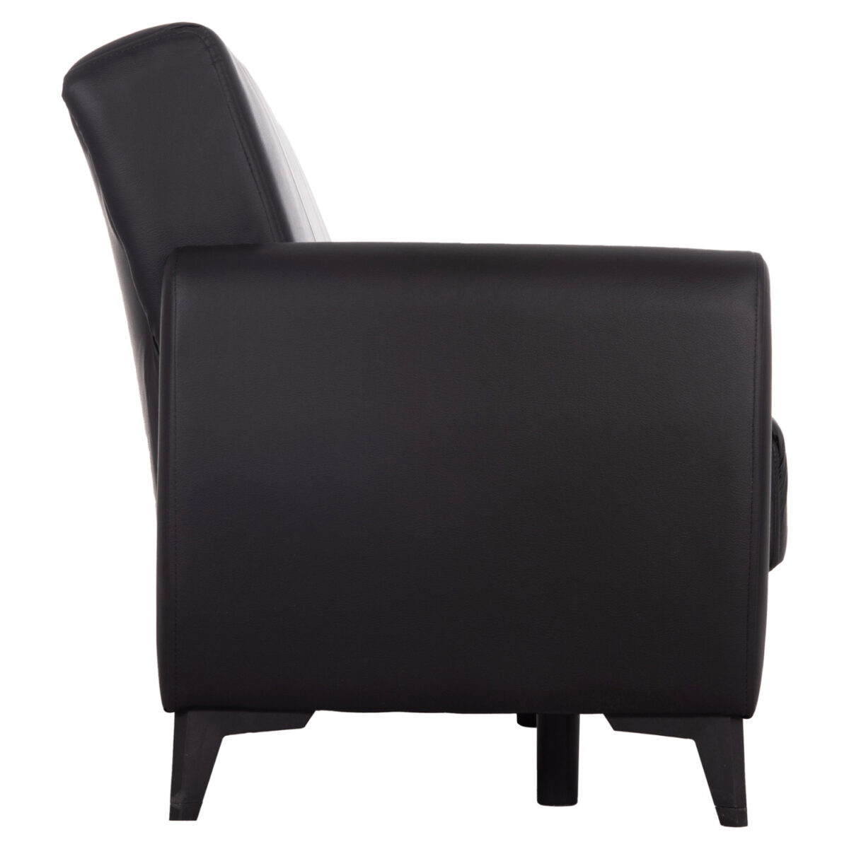 ΚΑΝΑΠΕΣ ΚΡΕΒΑΤΙ ΜΕ ΑΠΟΘ.ΧΩΡΟ TΡΙΘΕΣΙΟΣ NIKKO LH10.3292.11 ΜΑΥΡΟ PU 207x80x82Υεκ. - Image 5