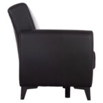 ΚΑΝΑΠΕΣ ΚΡΕΒΑΤΙ ΜΕ ΑΠΟΘ.ΧΩΡΟ TΡΙΘΕΣΙΟΣ NIKKO LH10.3292.11 ΜΑΥΡΟ PU 207x80x82Υεκ. - Image 5