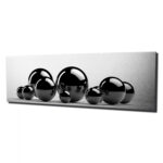 ΠΙΝΑΚΑΣ ΚΑΜΒΑΣ BLACK AND WHITE LH10.7198.02 80x3x30 εκ. - Image 4
