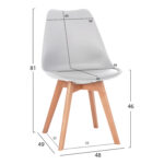 ΣΕΤ ΤΡΑΠΕΖΑΡΙΑΣ 5ΤΜΧ VEGAS LH10.21184 MDF TOP ΣΕ ΛΕΥΚΟ--ΠΟΔΙΑ ΟΞΙΑΣ - Image 3
