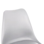 ΣΕΤ ΤΡΑΠΕΖΑΡΙΑΣ 5ΤΜΧ VEGAS LH10.21184 MDF TOP ΣΕ ΛΕΥΚΟ--ΠΟΔΙΑ ΟΞΙΑΣ - Image 4