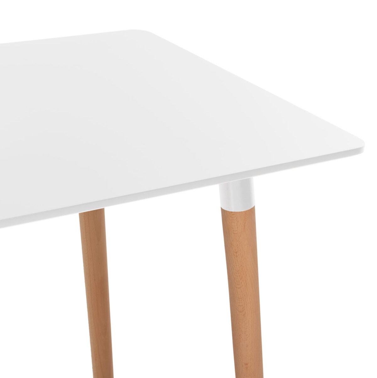 ΣΕΤ ΤΡΑΠΕΖΑΡΙΑΣ 5ΤΜΧ VEGAS LH10.21184 MDF TOP ΣΕ ΛΕΥΚΟ--ΠΟΔΙΑ ΟΞΙΑΣ - Image 5