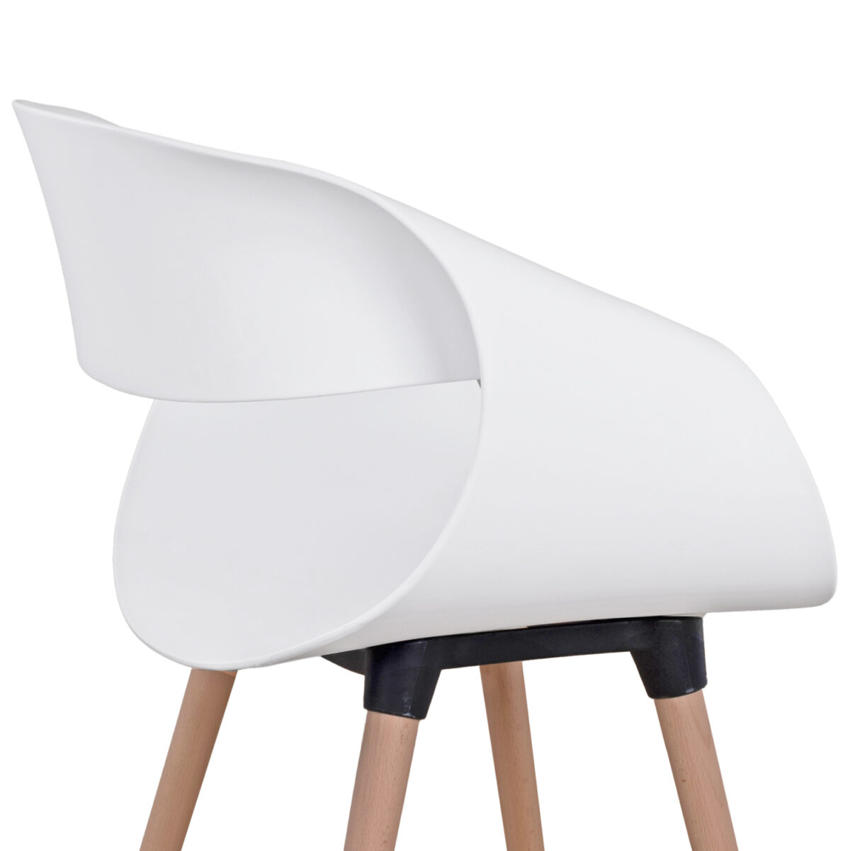 ΣΕΤ ΤΡΑΠΕΖΑΡΙΑΣ 5ΤΜΧ MAGGIE LH10.21186 MDF TOP & ΠΟΛΥΠΡΟΠΥΛΕΝΙΟ ΣΕ ΛΕΥΚΟ ΧΡΩΜΑ - Image 5