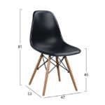 ΣΕΤ ΤΡΑΠΕΖΑΡΙΑΣ 5ΤΜΧ ΜΕ ΤΡΑΠΕΖΙ ΚΑΙ 4 ΚΑΡΕΚΛΕΣ LH10.10225 120x80x73 cm - Image 3