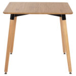 ΤΡΑΠΕΖΙ MINIMAL LH10.0057.04 ΣΕ ΦΥΣΙΚΟ ΧΡΩΜΑ MDF-ΠΟΔΙΑ ΟΞΙΑ ΦΥΣΙΚΟ ΧΡΩΜΑ 80Χ80Χ74Υεκ - Image 3