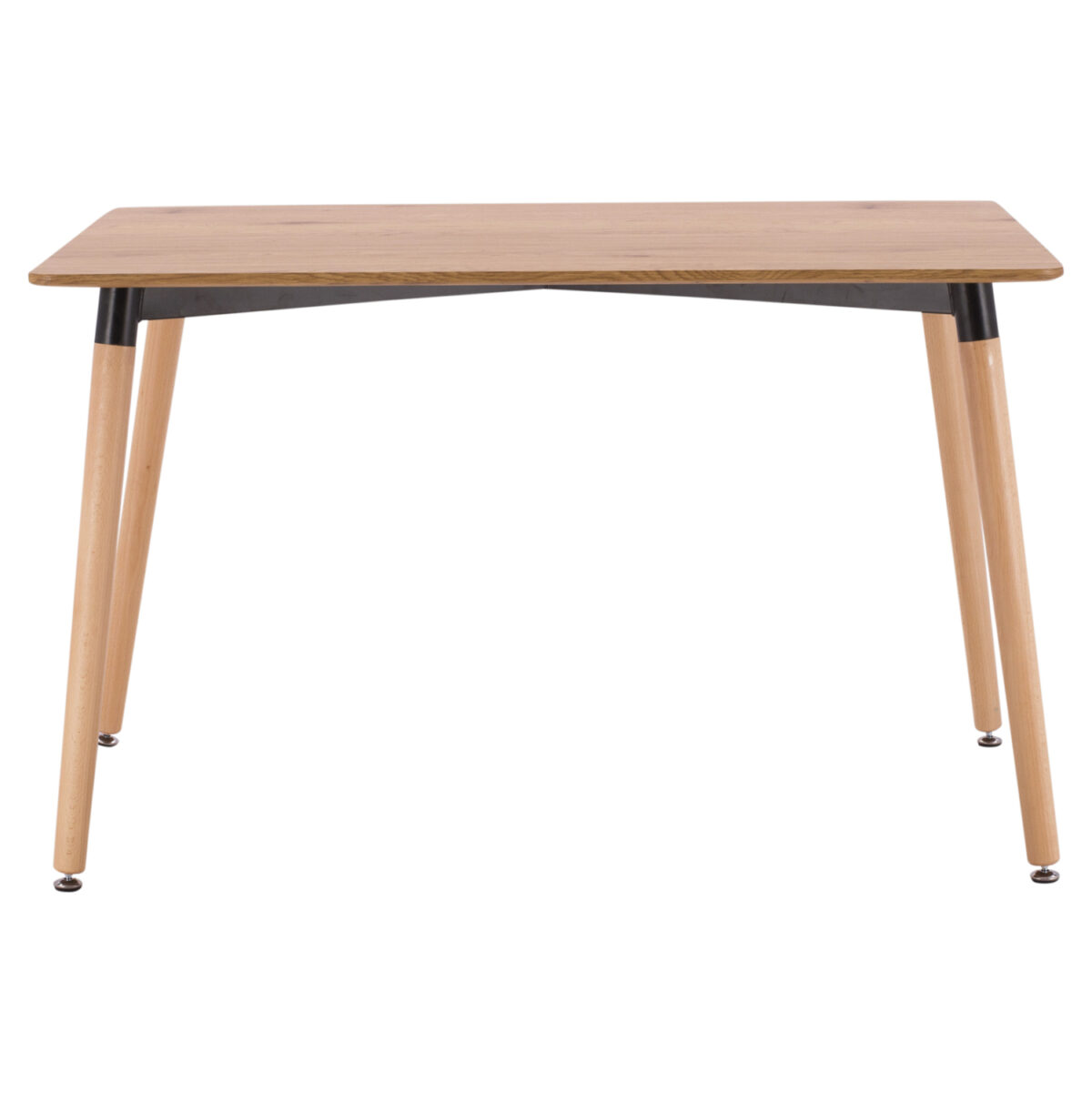 ΤΡΑΠΕΖΙ MINIMAL LH10.008.04 ΦΥΣΙΚΟ ΞΥΛΙΝΑ ΠΟΔΙΑ ΟΞΙΑ 120Χ80X73Υ εκ. - Image 3