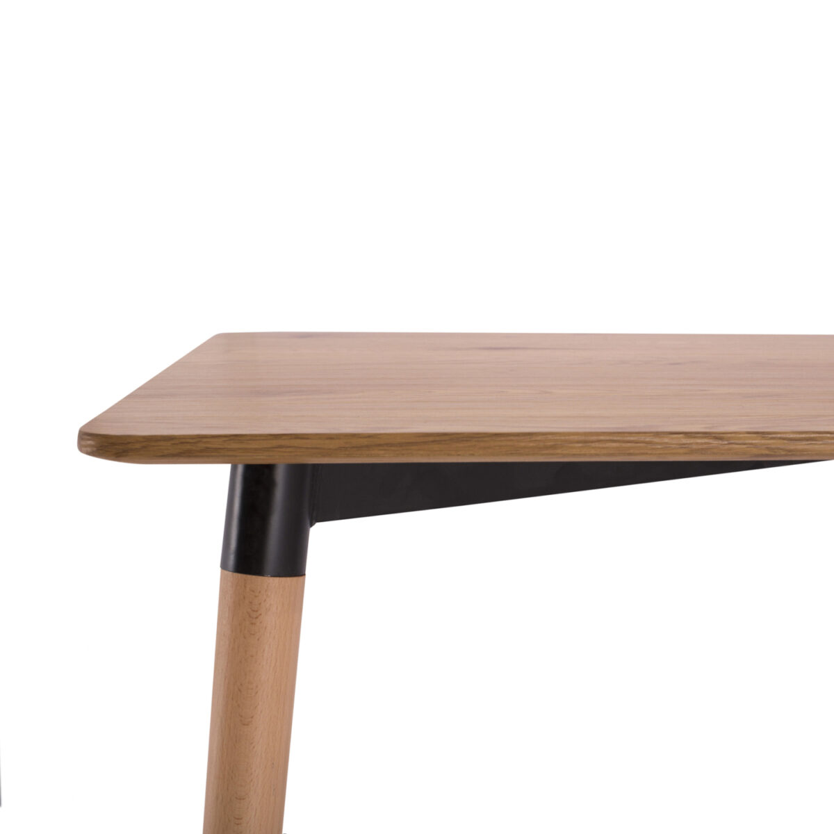 ΤΡΑΠΕΖΙ MINIMAL LH10.008.04 ΦΥΣΙΚΟ ΞΥΛΙΝΑ ΠΟΔΙΑ ΟΞΙΑ 120Χ80X73Υ εκ. - Image 4