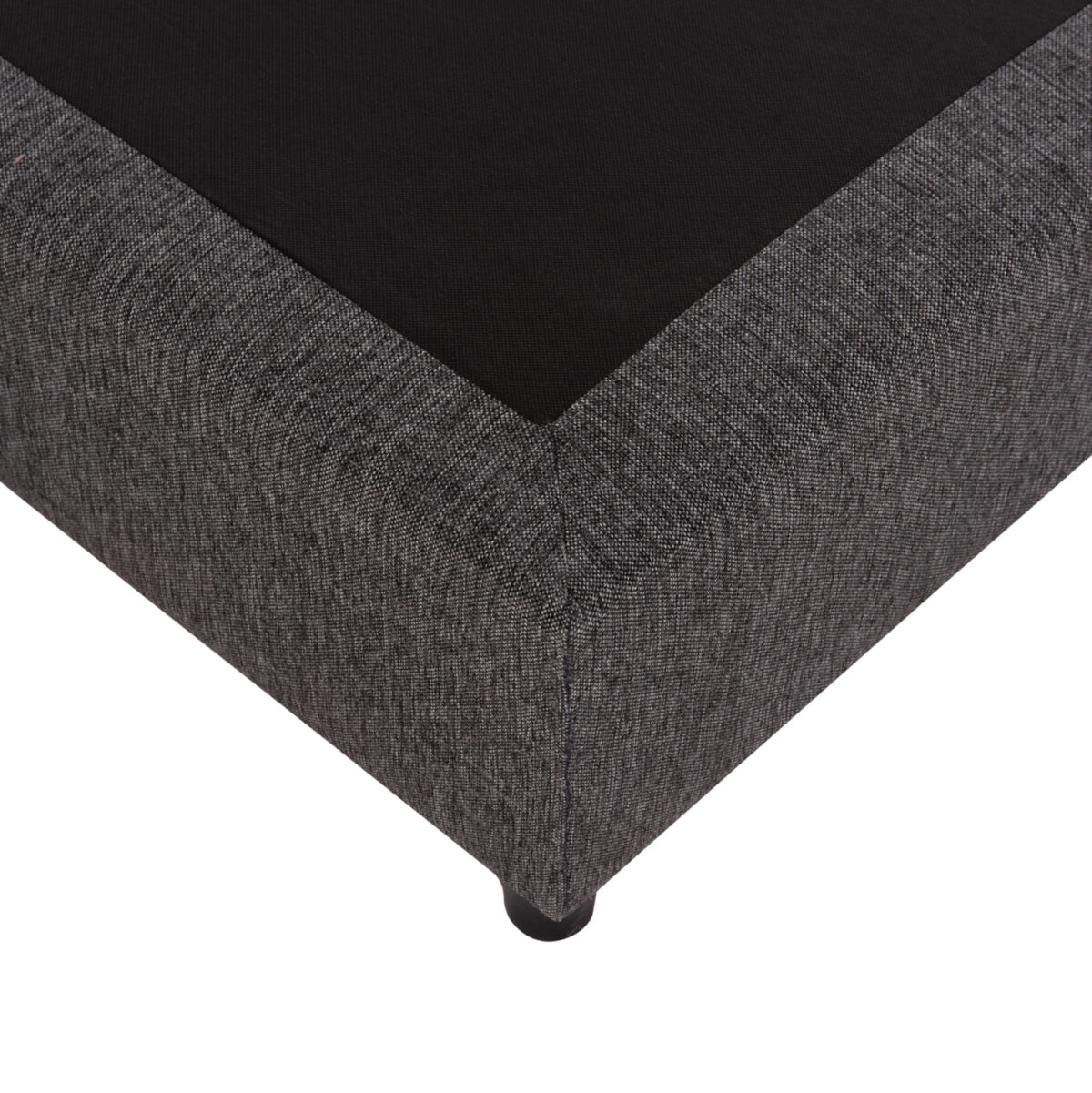 ΥΠΟΣΤΡΩΜΑ/ΚΡΕΒΑΤΙ KING-SIZE SIGGY LH10.21218 ΓΚΡΙ ΥΦΑΣΜΑ--ΓΙΑ 180x200εκ. - Image 4