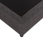 ΥΠΟΣΤΡΩΜΑ/ΚΡΕΒΑΤΙ KING-SIZE SIGGY LH10.21218 ΓΚΡΙ ΥΦΑΣΜΑ--ΓΙΑ 180x200εκ. - Image 4