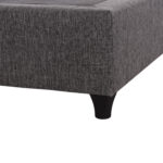 ΥΠΟΣΤΡΩΜΑ/ΚΡΕΒΑΤΙ KING-SIZE SIGGY LH10.21218 ΓΚΡΙ ΥΦΑΣΜΑ--ΓΙΑ 180x200εκ. - Image 5