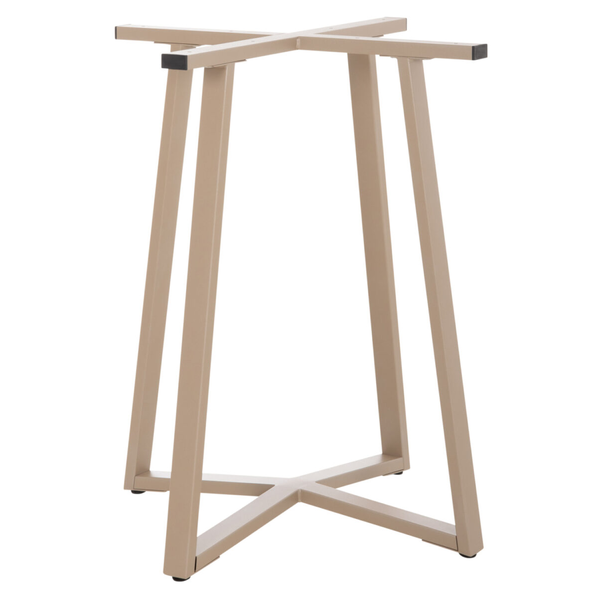 basi-trapezioy-chiasti-fb947025-metallik ΒΑΣΗ ΤΡΑΠΕΖΙΟΥ ΧΙΑΣΤΙ LH10.470.25 ΜΕΤΑΛΛΙΚΗ ΣΕ ΚΑΠΟΥΤΣΙΝΟ 60x60x72Yεκ. - Image 1