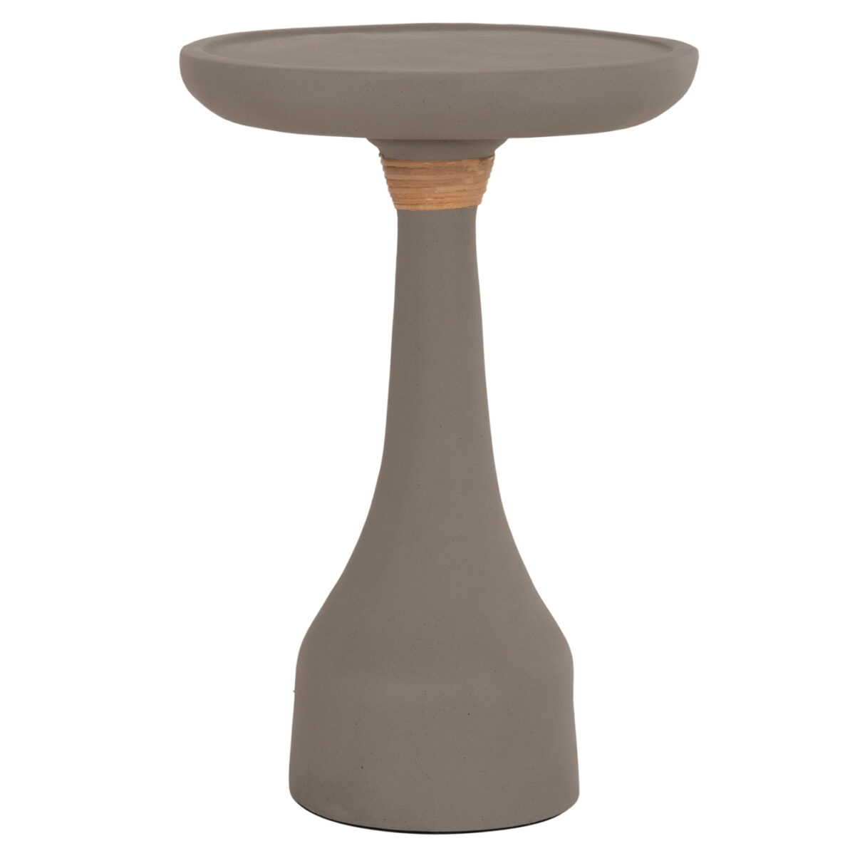 ΒΟΗΘΗΤΙΚΟ ΤΡΑΠΕΖΙ ΓΙΑ ΛΑΜΠΑΤΕΡ TORG LH10.18170.03 FIBER CEMENT ΓΚΡΙ Φ41x62Υεκ. - Image 1