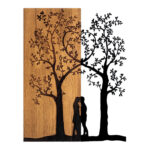 ΔΙΑΚΟΣΜΗΤΙΚΟ ΤΟΙΧΟΥ LH10.4753-ΜΕΤΑΛΛΟ ΜΑΥΡΟ-ΞΥΛΟ 45x3(βάθος)x58Υεκ.