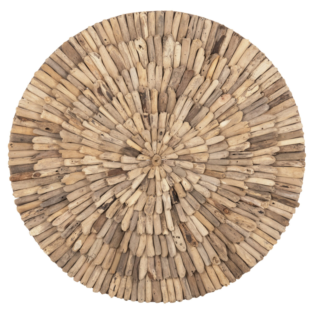ΔΙΑΚΟΣΜΗΤΙΚΟ ΤΟΙΧΟΥ ΣΤΡΟΓΓΥΛΟ CHIIKI LH10.4299 DRIFTWOOD ΣΕ ΦΥΣΙΚΟ Φ80 εκ. - Image 3