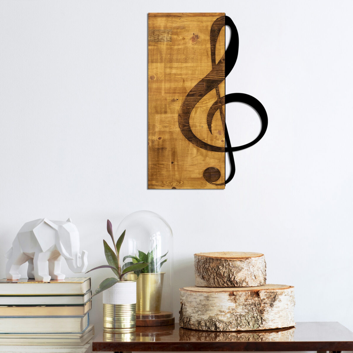 ΔΙΑΚΟΣΜΗΤΙΚΟ ΤΟΙΧΟΥ ΞΥΛΙΝΟ ΜΕ ΜΕΤΑΛΛΙΚO ΚΛΕΙΔΙ ΤΟΥ ΣΟΛ LH10.7222 39x58 εκ. - Image 4