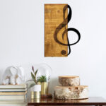 ΔΙΑΚΟΣΜΗΤΙΚΟ ΤΟΙΧΟΥ ΞΥΛΙΝΟ ΜΕ ΜΕΤΑΛΛΙΚO ΚΛΕΙΔΙ ΤΟΥ ΣΟΛ LH10.7222 39x58 εκ. - Image 4