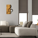 ΔΙΑΚΟΣΜΗΤΙΚΟ ΤΟΙΧΟΥ ΞΥΛΙΝΟ ΜΕ ΜΕΤΑΛΛΙΚO ΚΛΕΙΔΙ ΤΟΥ ΣΟΛ LH10.7222 39x58 εκ. - Image 5