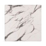 ΕΠΙΦΑΝΕΙΑ ΤΡΑΠΕΖΙΟΥ WERZALIT 80Χ80Χ3.5εκ. MARBLE WHITE-GREY 5657 LH10.5231.11