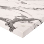 ΕΠΙΦΑΝΕΙΑ ΤΡΑΠΕΖΙΟΥ WERZALIT 80Χ80Χ3.5εκ. MARBLE WHITE-GREY 5657 LH10.5231.11 - Image 3
