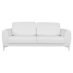 ΚΑΝΑΠΕΣ 3ΘΕΣΙΟΣ KENZIE LH10.3121.32 ΜΕ ΛΕΥΚΟ PU 190x81x81 εκ. - Image 3