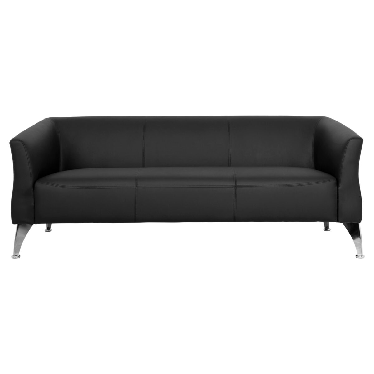 ΚΑΝΑΠΕΣ 3ΘΕΣΙΟΣ KIANA LH10.3122.31 ΜΕ ΜΑΥΡΟ PU 180x75x71 εκ. - Image 3