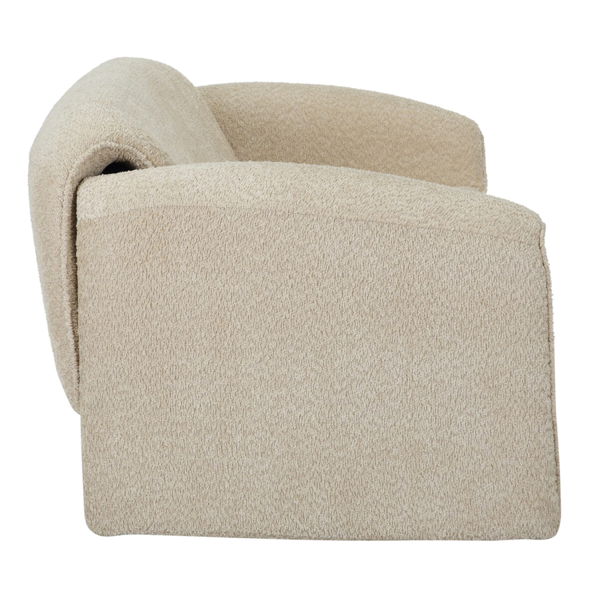 ΚΑΝΑΠΕΣ ΔΙΘΕΣΙΟΣ LAFORGE LH10.9680.03 ΜΕΤΑΛΛΙΚΟΣ ΣΚΕΛΕΤΟΣ-ΜΠΕΖ ΜΠΟΥΚΛΕ ΥΦΑΣΜΑ 160x80x63Υεκ. - Image 4