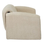 ΚΑΝΑΠΕΣ ΔΙΘΕΣΙΟΣ LAFORGE LH10.9680.03 ΜΕΤΑΛΛΙΚΟΣ ΣΚΕΛΕΤΟΣ-ΜΠΕΖ ΜΠΟΥΚΛΕ ΥΦΑΣΜΑ 160x80x63Υεκ. - Image 4