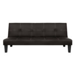 ΚΑΝΑΠΕΣ ΚΡΕΒΑΤΙ 3Θ LH10.3002.04 ΚΑΦΕ PU ΜΕ ΓΑΖΙΑ 186x90x82 - Image 4