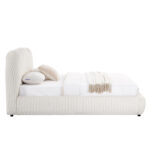 ΚΡΕΒΑΤΙ ΜΕ ΑΠΟΘ.ΧΩΡΟ KALLY LH10.729.03 ΜΠΕΖ FAUX FUR ΥΦΑΣΜΑ--ΓΙΑ ΣΤΡΩΜΑ 160x200εκ - Image 5