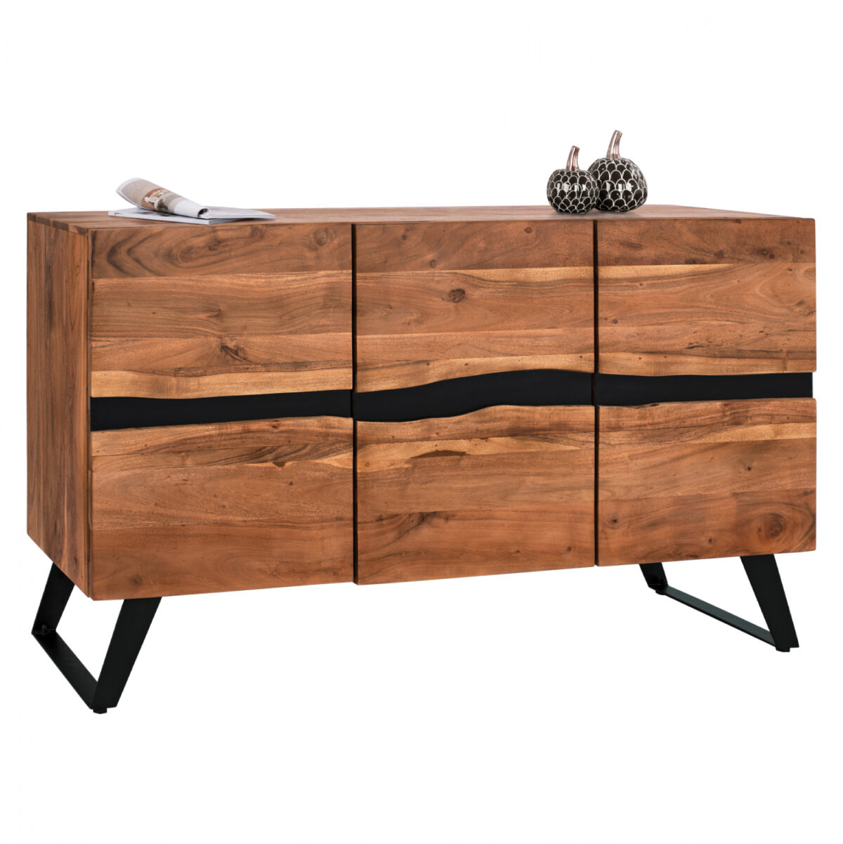 mpoyfes-alicia-apo-masif-xylo-akakias-fy ΜΠΟΥΦΕΣ ALICIA ΑΠΟ ΜΑΣΙΦ ΞΥΛΟ ΑΚΑΚΙΑΣ ΦΥΣΙΚΟ LH10.8173.11 148x43x86Υ εκ. - Image 1